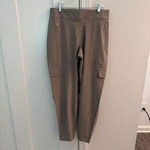Athleta Lite Gray Cargo Pants